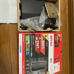 Wi-FiルーターWSR-6000AX8P-MBの画像
