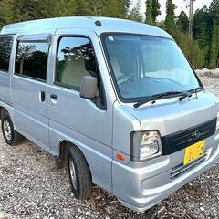 車検 8年3月まで サンバー バン トランスポーター H20年 スバル