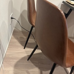 ダイニングチェア 2脚の画像