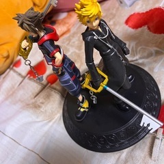 一番くじ　キングダムハーツ ソラ ロクサス フィギュアの画像