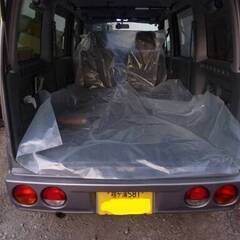 ①　用途色々　10枚組　詳細　メーカー不明　特大厚手ビニール袋　厚さ0.15ミリ　開口部1.9ｍX幅3.0ｍの画像