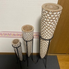 置物　オブジェ　木製