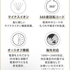 サロニア　ストレートヘアアイロン　15mm  ネイビー  6月5日まで！の画像