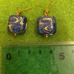 ベネチアングラス　ピアス