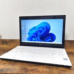 【2,000円OFFキャンペーン中✨】【メモリ16GBモデル】新品SSDに交換済み NEC Core i3/16GB/SSD256GB/Office付きの画像
