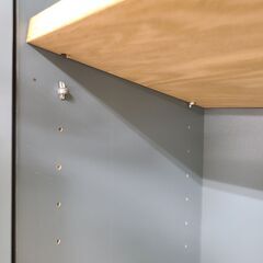 J9449　IKEA　イケア　ガラス扉付き本棚　BILLY　ダークターコイズ　クリーニング済み【リユースのサカイ柏店】参考価格19,990円の画像