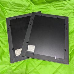 【値下げしました】【中古品】木製額縁２点の画像