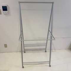 無印良品　アルミ室内物干し