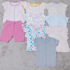 【No.315】値下げ！子供服 ベビー服 80サイズ まとめ売り Tシャツ ズボン ワンピース 肌着 ちいかわ 無印良品 ユニクロの画像