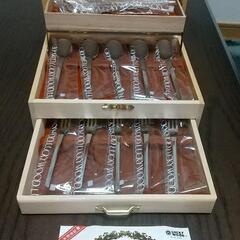 LUCKYWOOD カトラリーセット 木箱入り