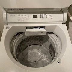 Panasonic洗濯機（7㎏）2024年6月購入