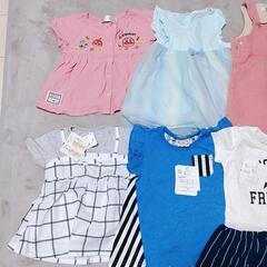 【No.317】値下げ！ブランド服あり 子供服 女の子 90サイズ ファミリア Familia 西松屋 ワンピース Tシャツ ズボン アンパンマンの画像