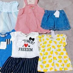 【No.317】値下げ！ブランド服あり 子供服 女の子 90サイズ ファミリア Familia 西松屋 ワンピース Tシャツ ズボン アンパンマンの画像