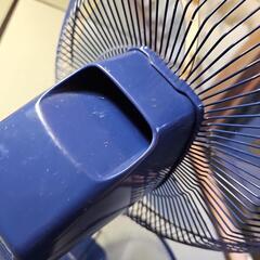 平成レトロ/2000年代物】リビング扇風機 F-300M6 30cm BUブルー ネイビー 紺色 濃紺の画像