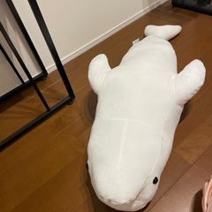 オーシャンワールド ベルーガ 超ロングぬいぐるみの画像