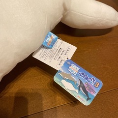 オーシャンワールド ベルーガ 超ロングぬいぐるみの画像