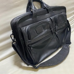 TUMI トゥミ ビジネスバッグ レザー ブリーフケース ブラック