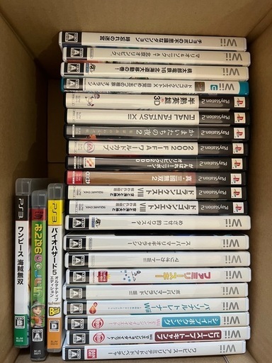 35本！！wii.ps2.ps3ゲームソフトセット。マリカーハンドル付き