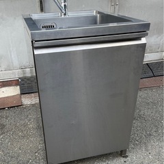 特注品 業務用 1槽シンク 混合水栓 蛇口付き 幅600×奥70...
