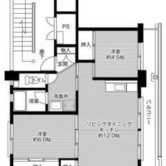 ◆敷金・礼金が無料！◆ビレッジハウス船木Ⅱ1号棟 (403号室)