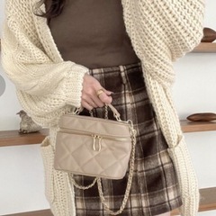 タグ付き　Heather ニットカーディガン