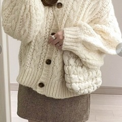 Heather ニットカーディガン
