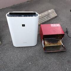 空気清浄機（オープントースター）両方ジャンク