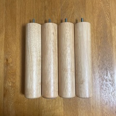ほぼ新品!!【無印良品】木製脚26cm/ナチュラルM8