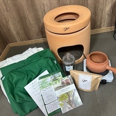 希少人気!!マール黄土よもぎ蒸し器フルセット
