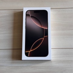 iPhone 16pro max 512