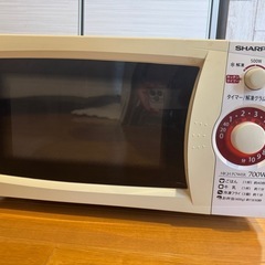 2016年製シャープ電子レンジ
