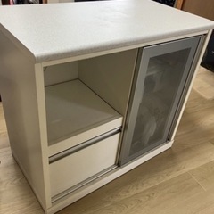ニトリ　食器棚　電子レンジ台　キッチン収納
