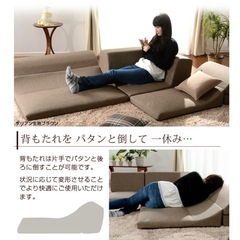 日本製 ローソファ IORI ローソファー ソファ 1人掛け こたつ用 レザー 国産 おしゃれ 1P ソファセット 北欧の画像