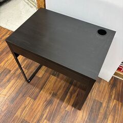 IKEA イケア MICKE ミッケ デスク ブラックブラウン ...