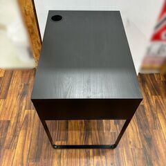IKEA イケア MICKE ミッケ デスク ブラックブラウン 机 木製 家具 の画像