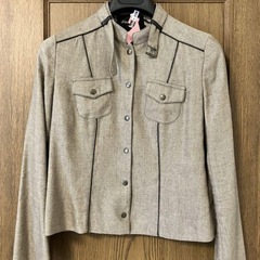 ZEEBRA柄ショート丈ジャケットの画像