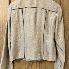 ZEEBRA柄ショート丈ジャケットの画像