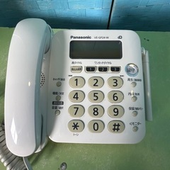 Ⓜ️商品 【土日対応】 ジャンク訳あり　Panasonicパナソニック株式会社 コードレス電話機　親機のみ　VE-GP24 現状渡し の画像