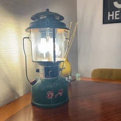 Coleman ランタン　ビンテージ　電球化の画像