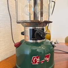 Coleman ランタン　ビンテージ　電球化の画像