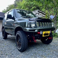 カスタム車 jb23ジムニー5MT 4型 モーターファーム エン...