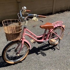 子供自転車ピンク