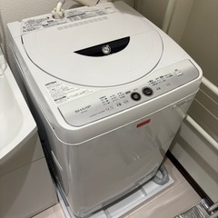 【値下げ】洗濯機　SHARP ES-F45LC