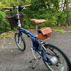 DE01 9段変速 電動自転車 折りたたみ自転車 DE01 ネイ...