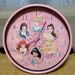 お話中　プリンセス　時計