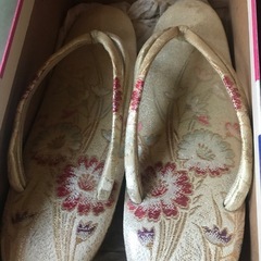 草履ほとんど未使用