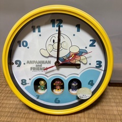 お話中　アンパンマン時計