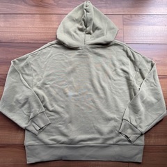 🍀ラブトキシック カーキ フード付きパーカー 150cmの画像