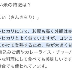 令和6年収穫のお米粘りがある『どんとこい』
