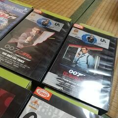 値下げ　11日まで掲載　映画007 VHSビデオテープ8巻セット　中古の画像